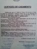 Certidão casamento de José Aneas Frias e Zezenha Neri Frias